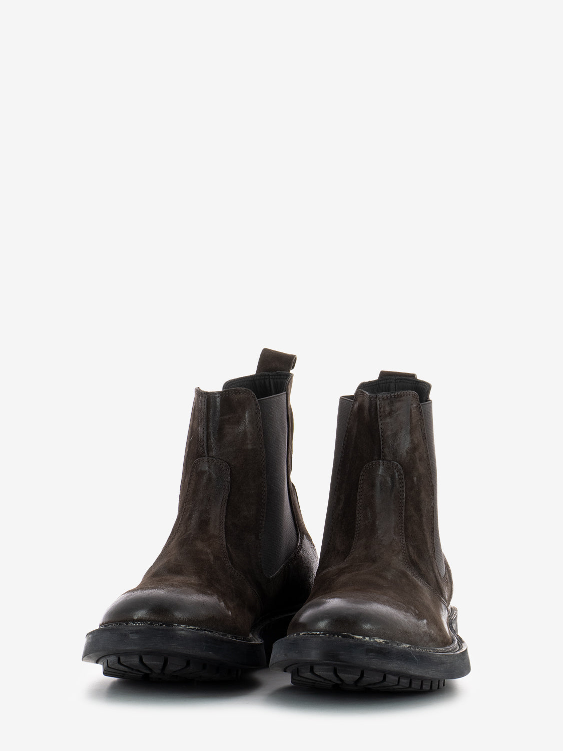 Dark Brown Suede Beatles