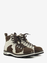 PEDULA PONY HAIR WHITE/DARK BROWN FALCADE-W_WHITE/TDM