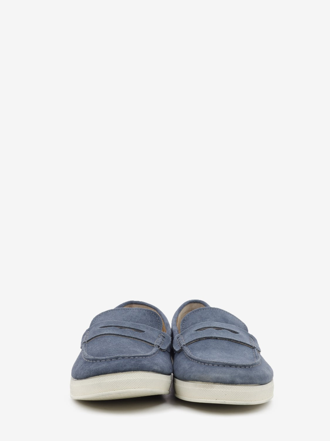 Mocassini in suede Robin blu