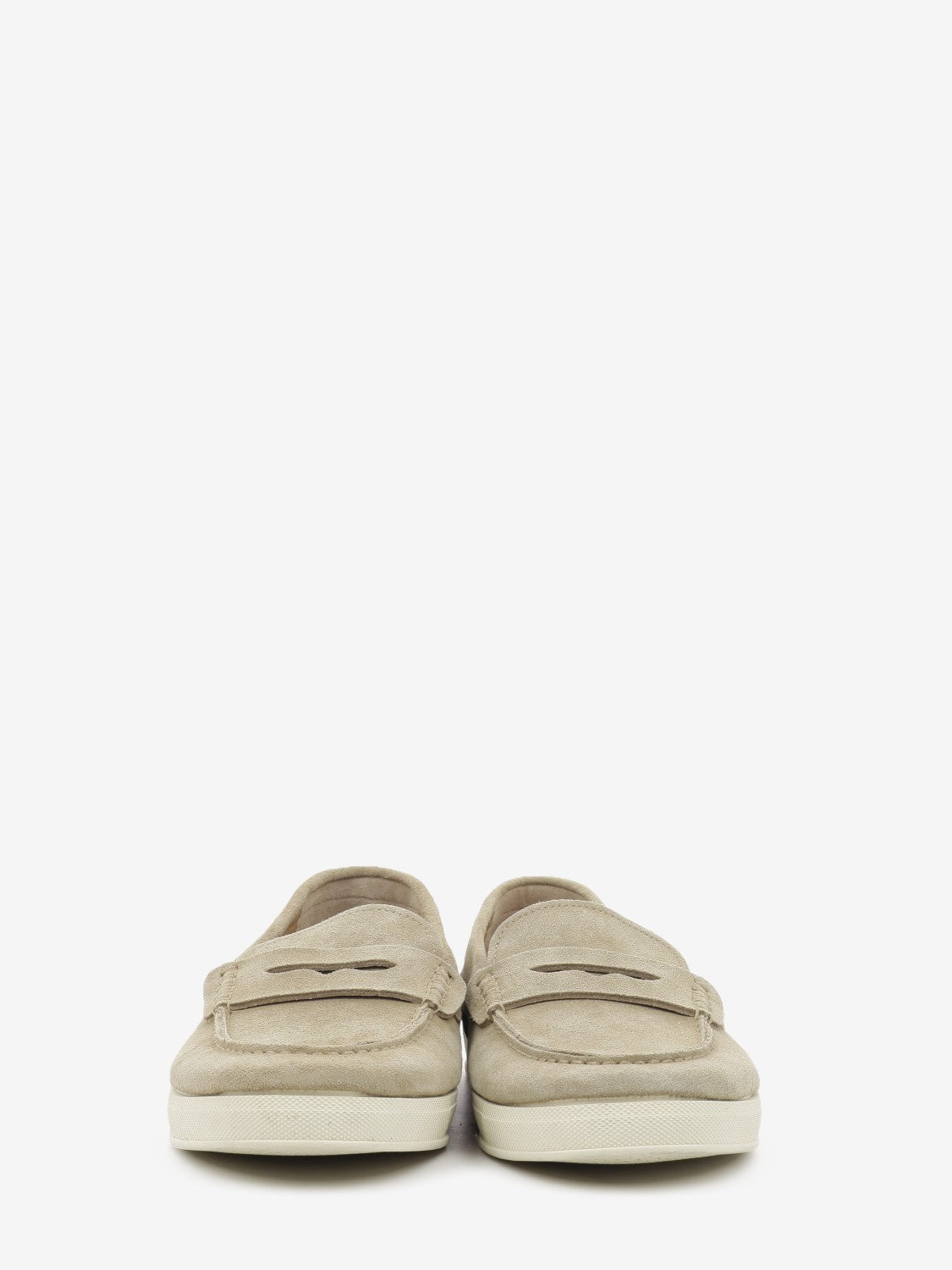 Mocassini Robin in suede beige