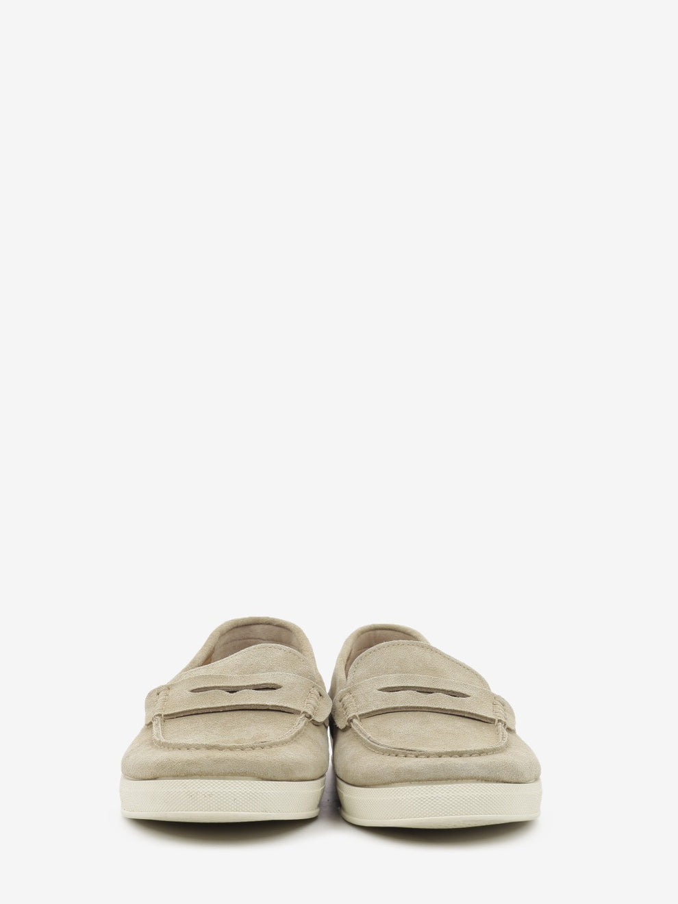 Mocassini Robin in suede beige