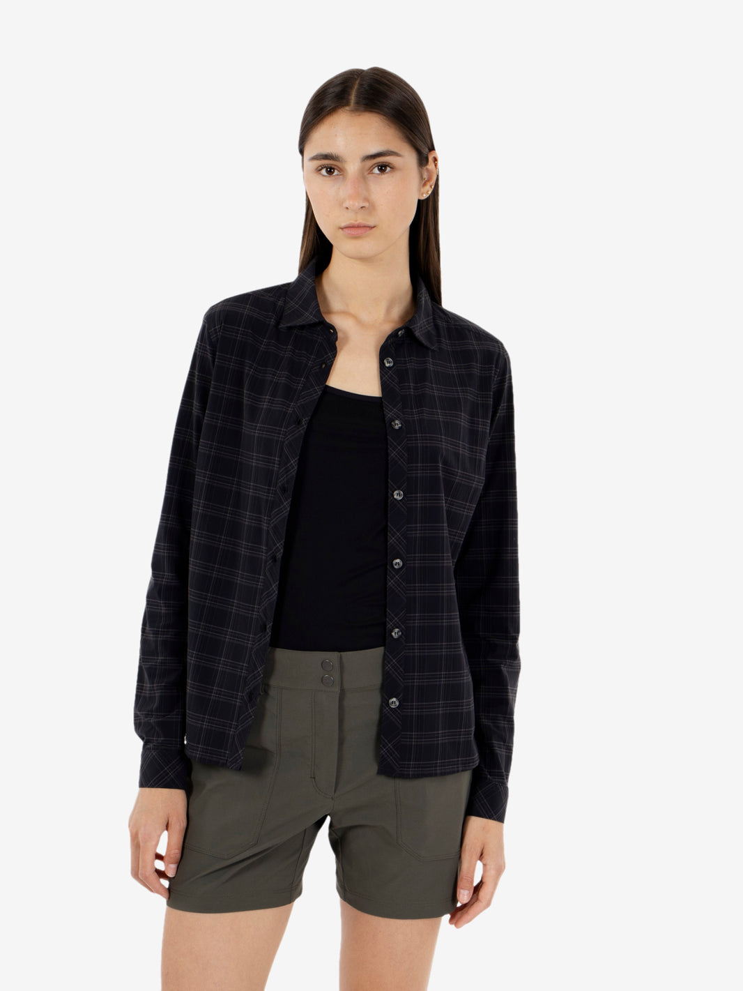 Camelia 2 slate shirt