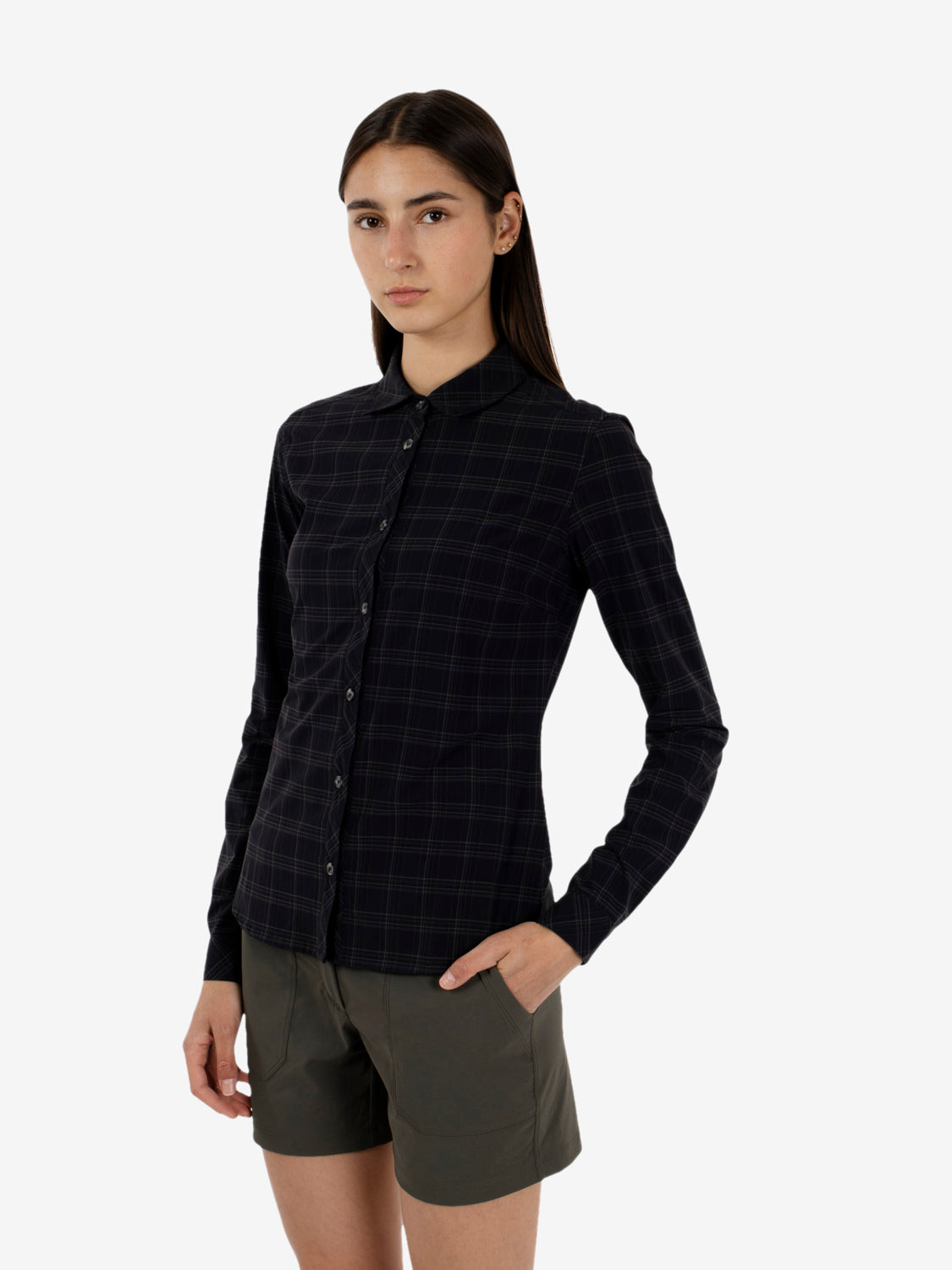 Camelia 2 slate shirt