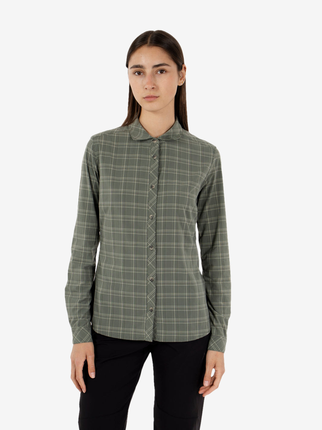 Camelia 2 sage green shirt