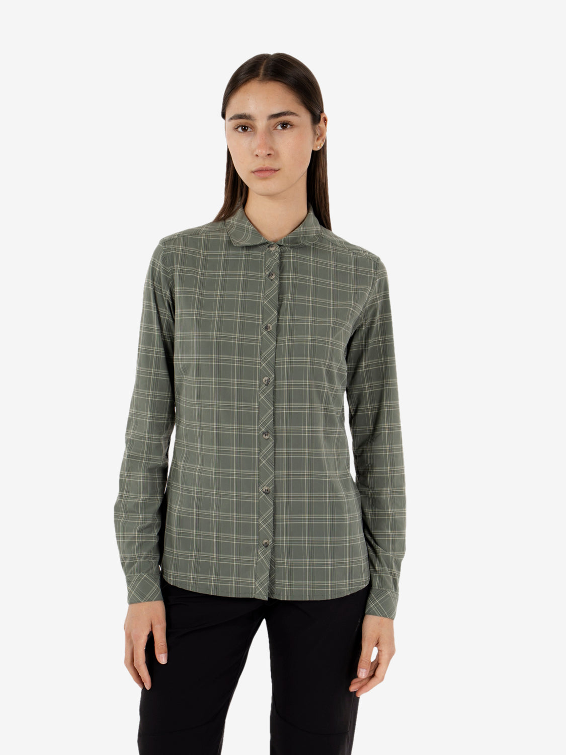 Camelia 2 sage green shirt
