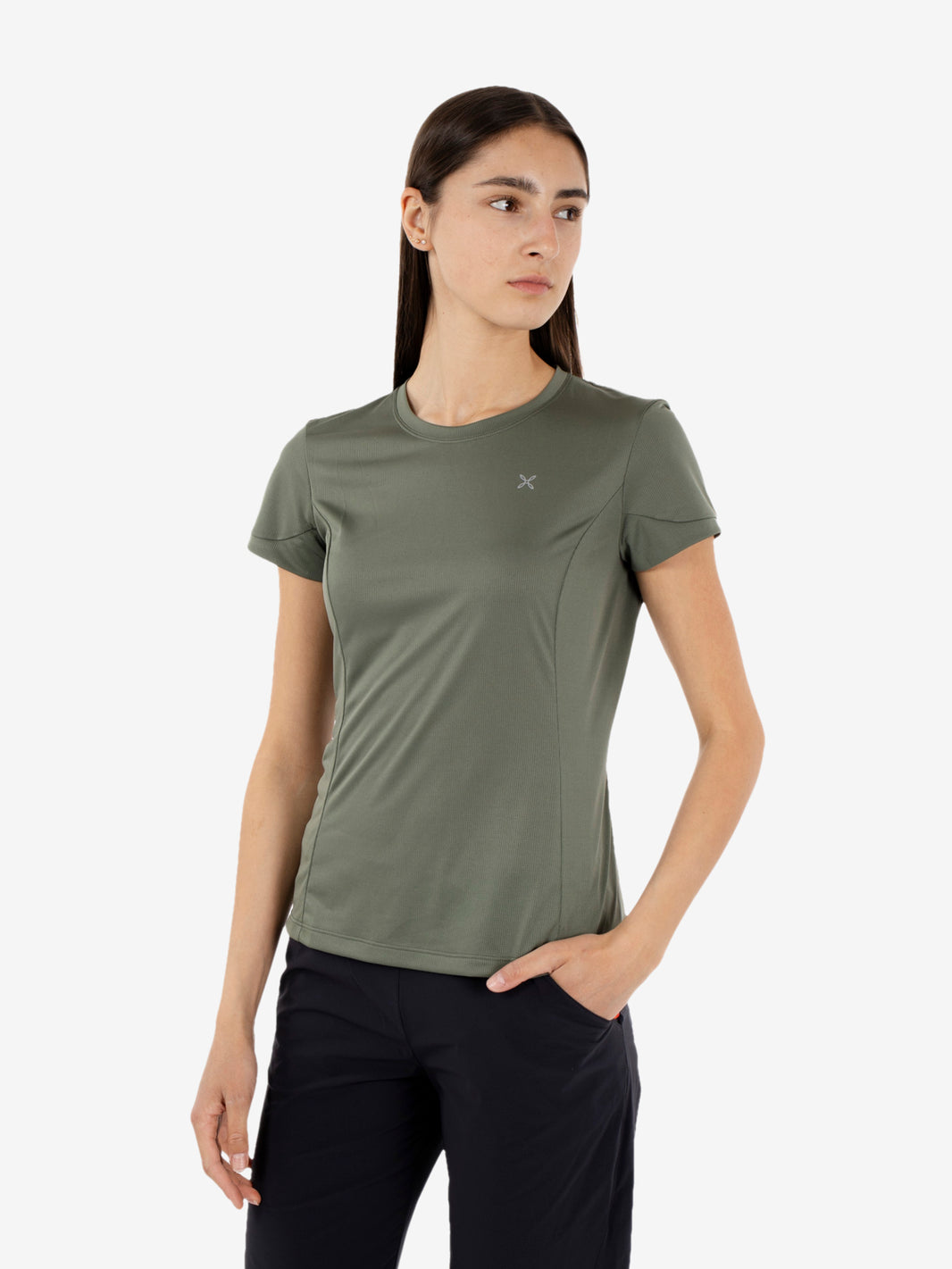 Join t-shirt Athletic fit verde