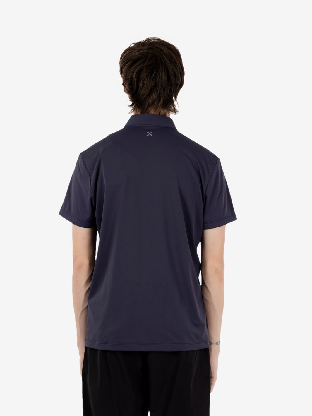 Outdoor Perform polo graphite blu