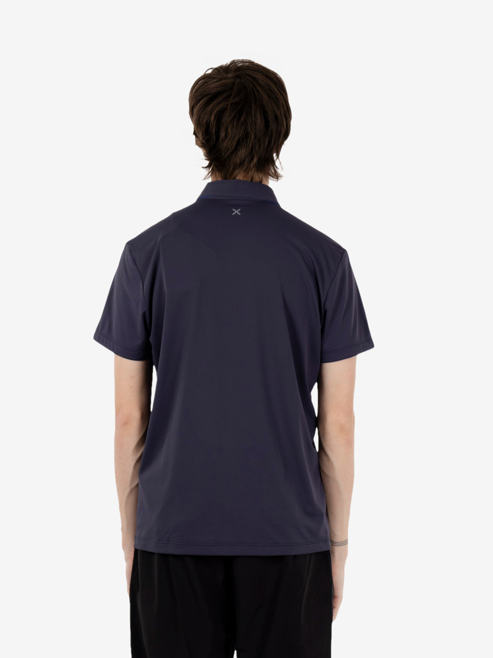 Outdoor Perform polo graphite blu