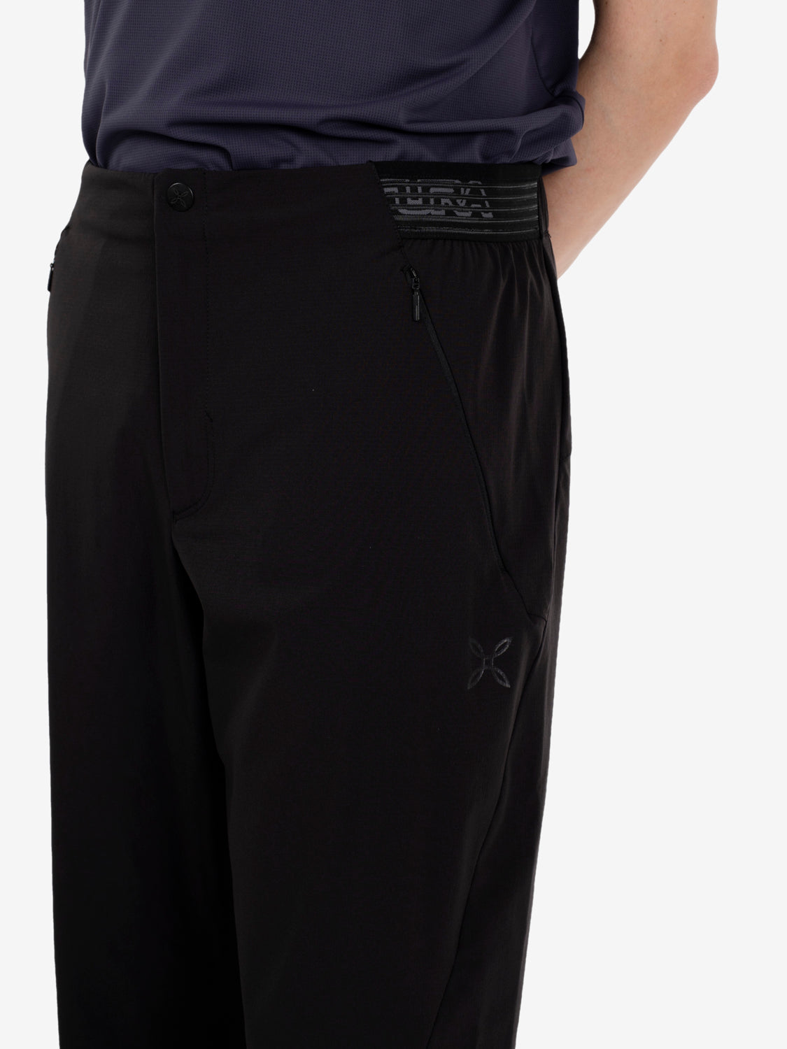 Route ripstop pants black