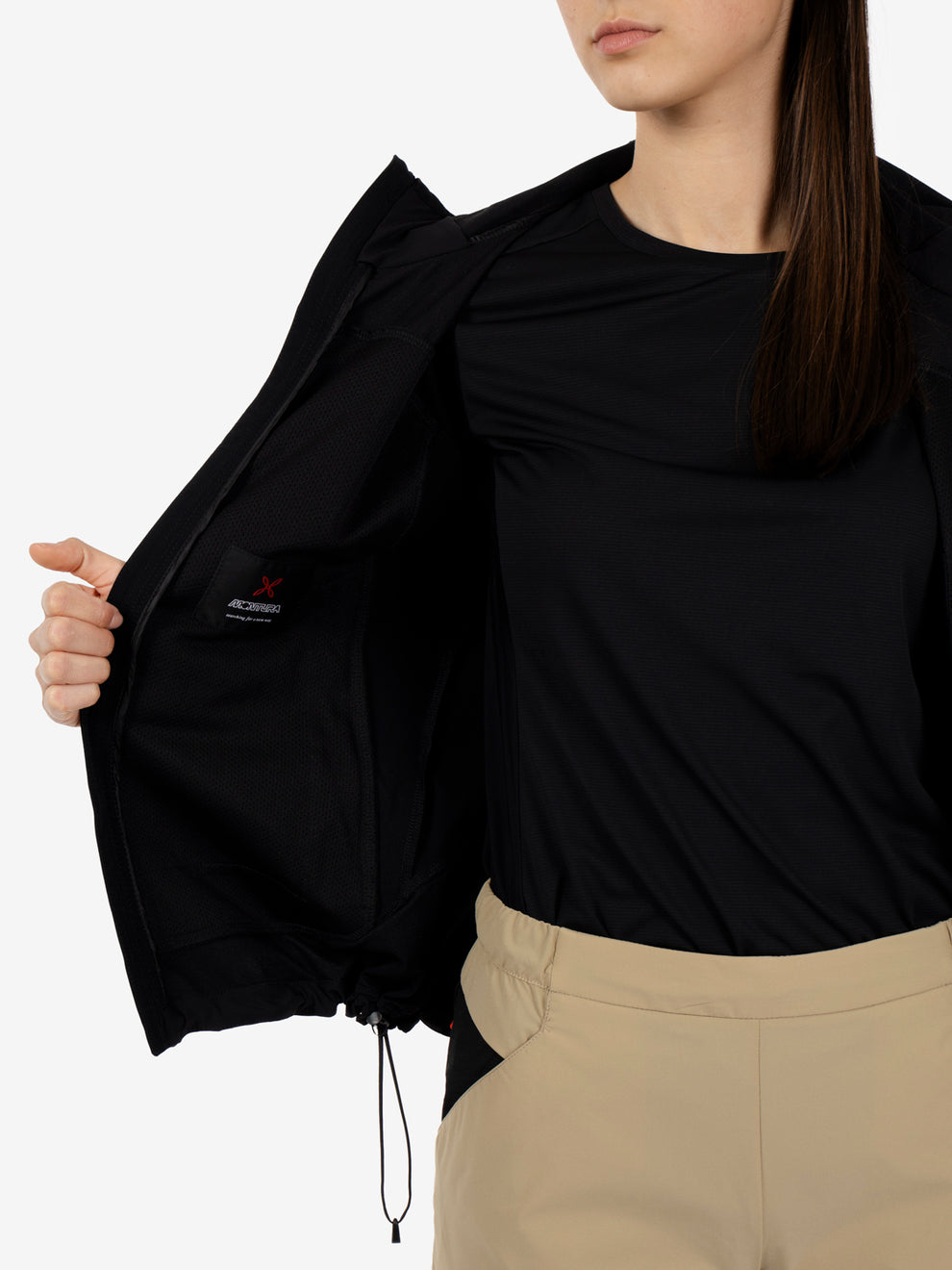 Seed Hooded jacket black