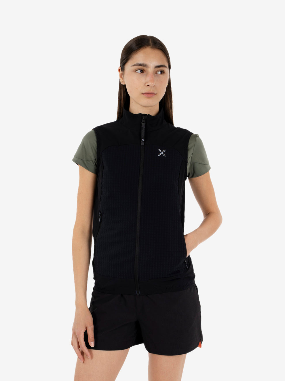 Gilet nero Seed