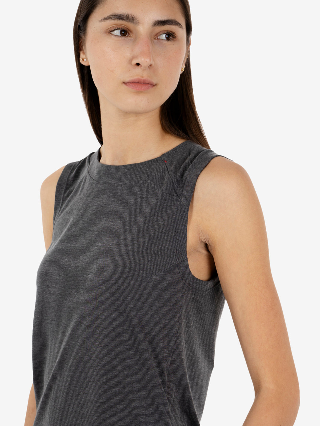 Anthracite tank top side