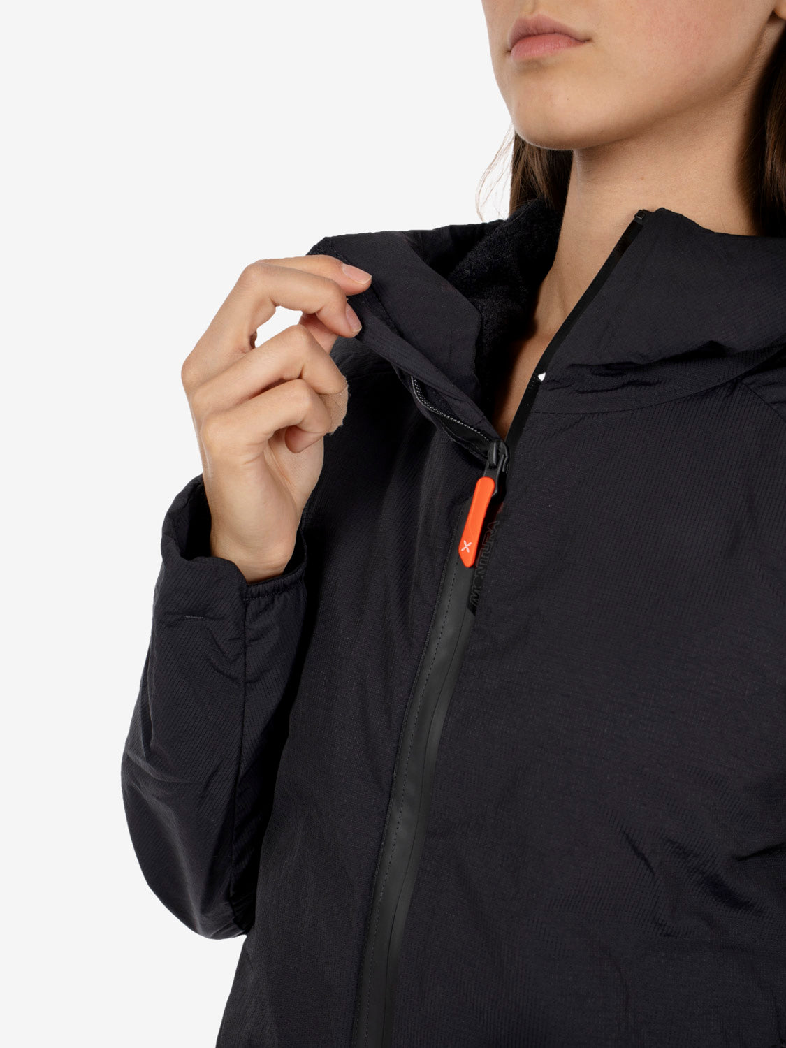 Versante comf hooded jacket ardesia