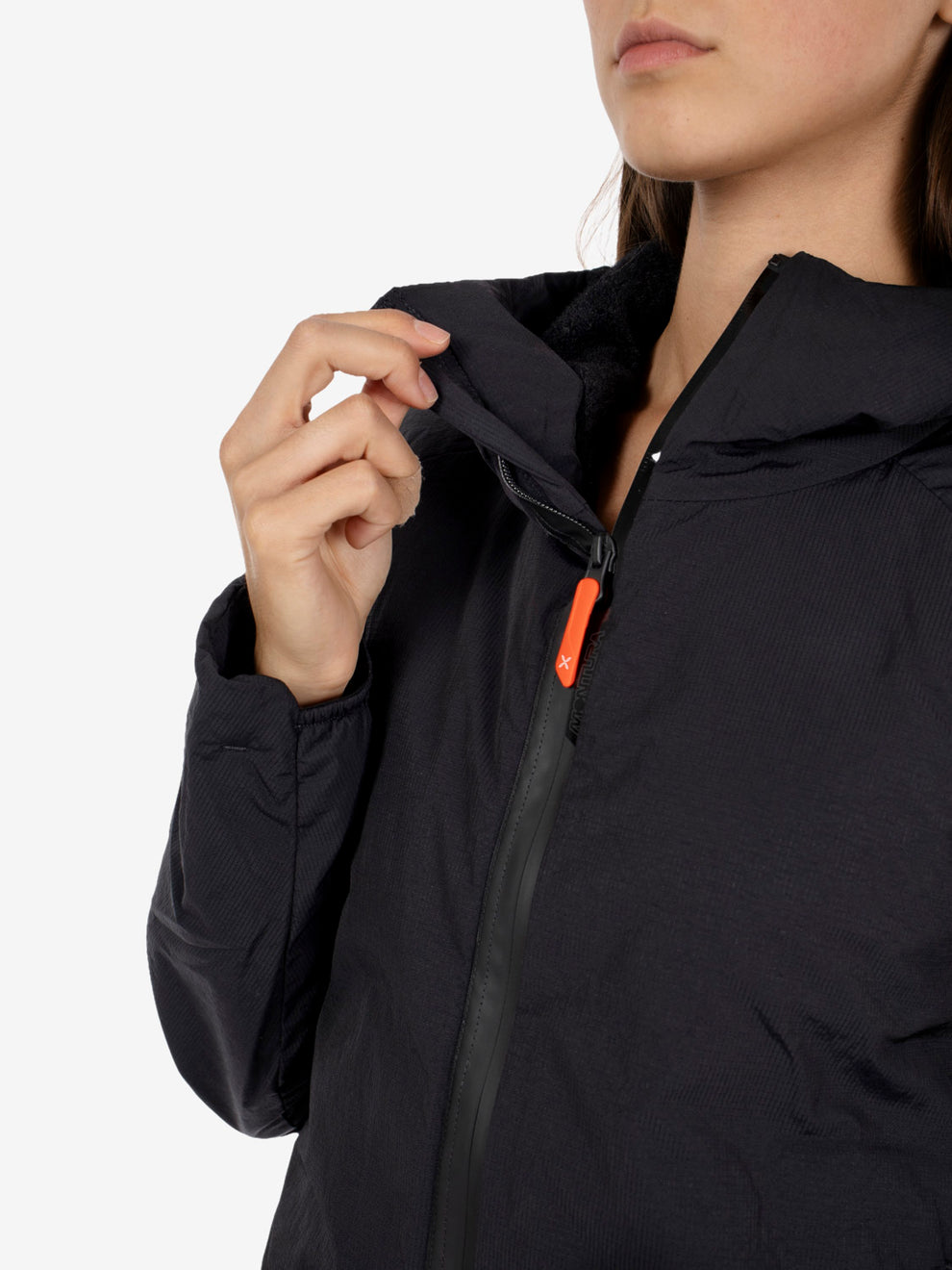 Versante comf hooded jacket ardesia
