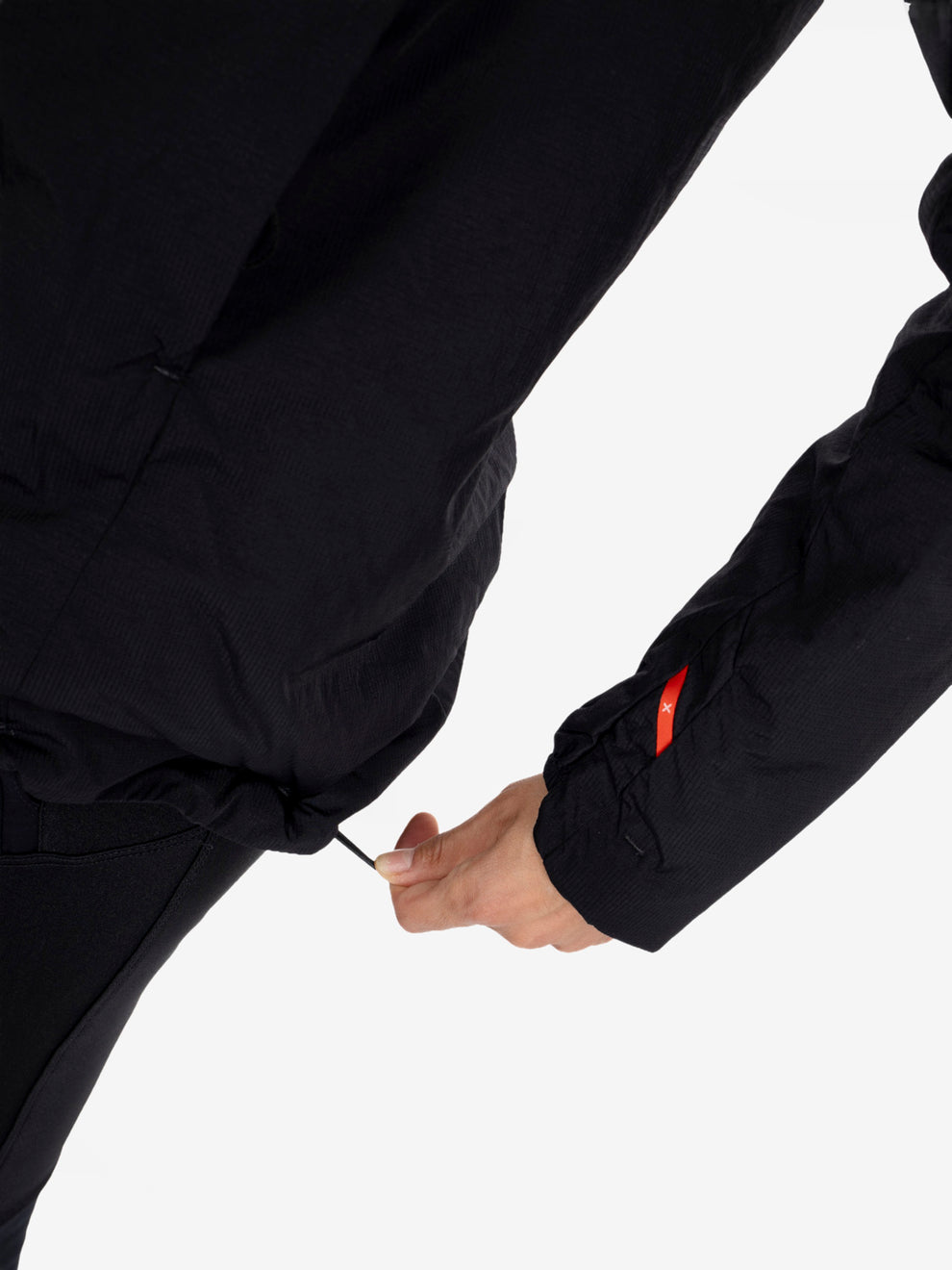 Versante comf hooded jacket ardesia