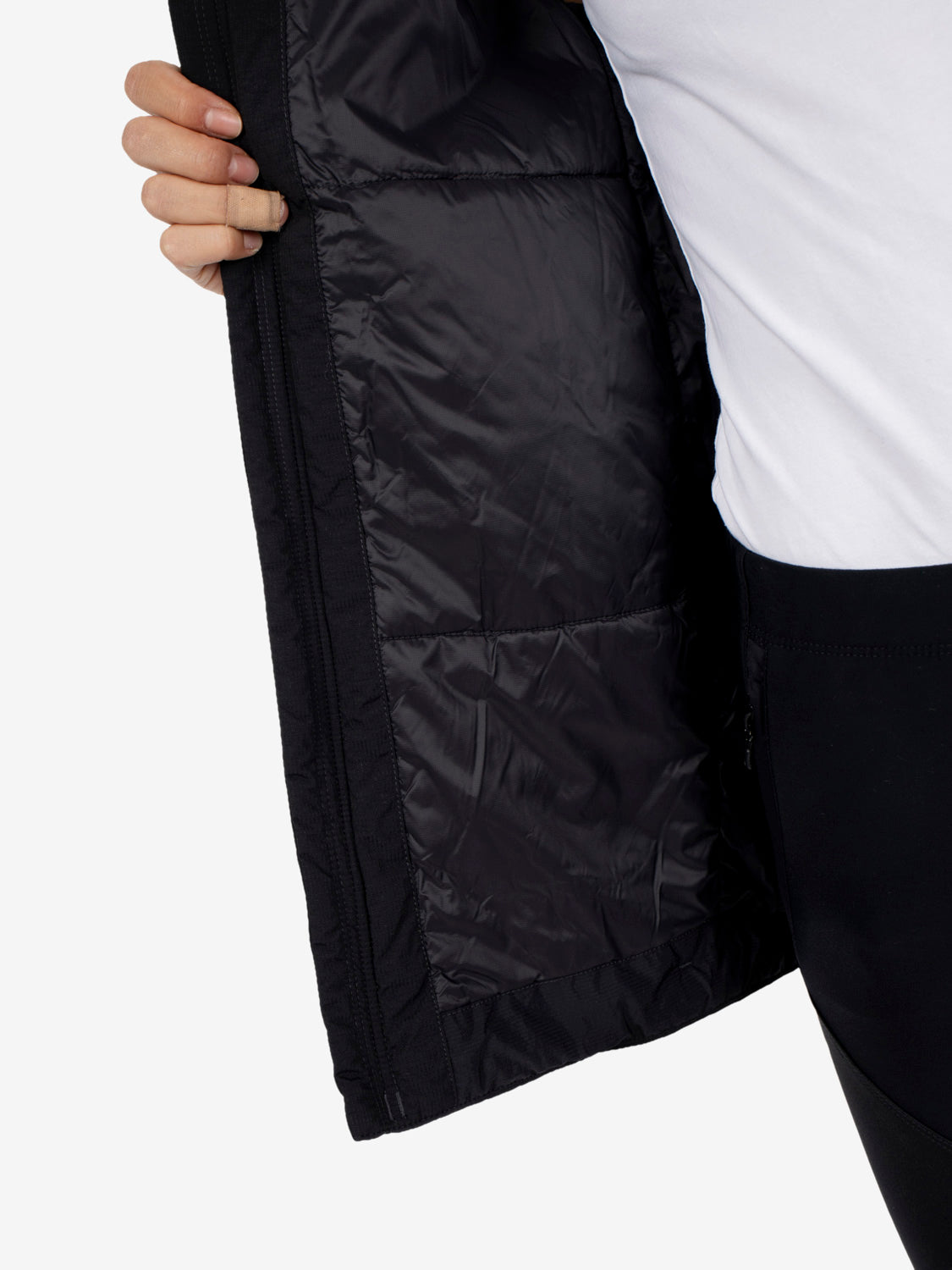 Versante comf hooded jacket ardesia