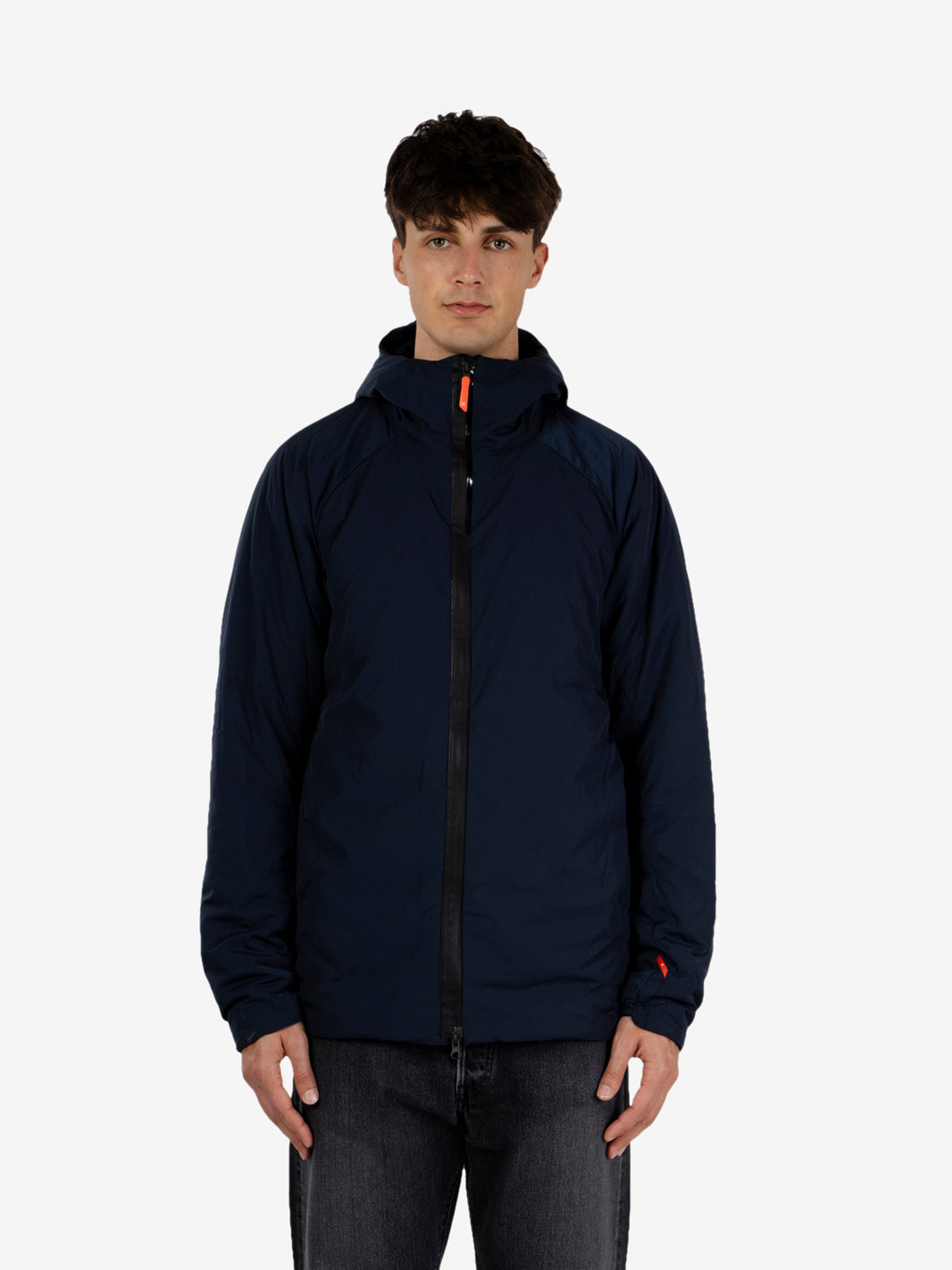 Versante Comfortemp hooded jacket blueberry
