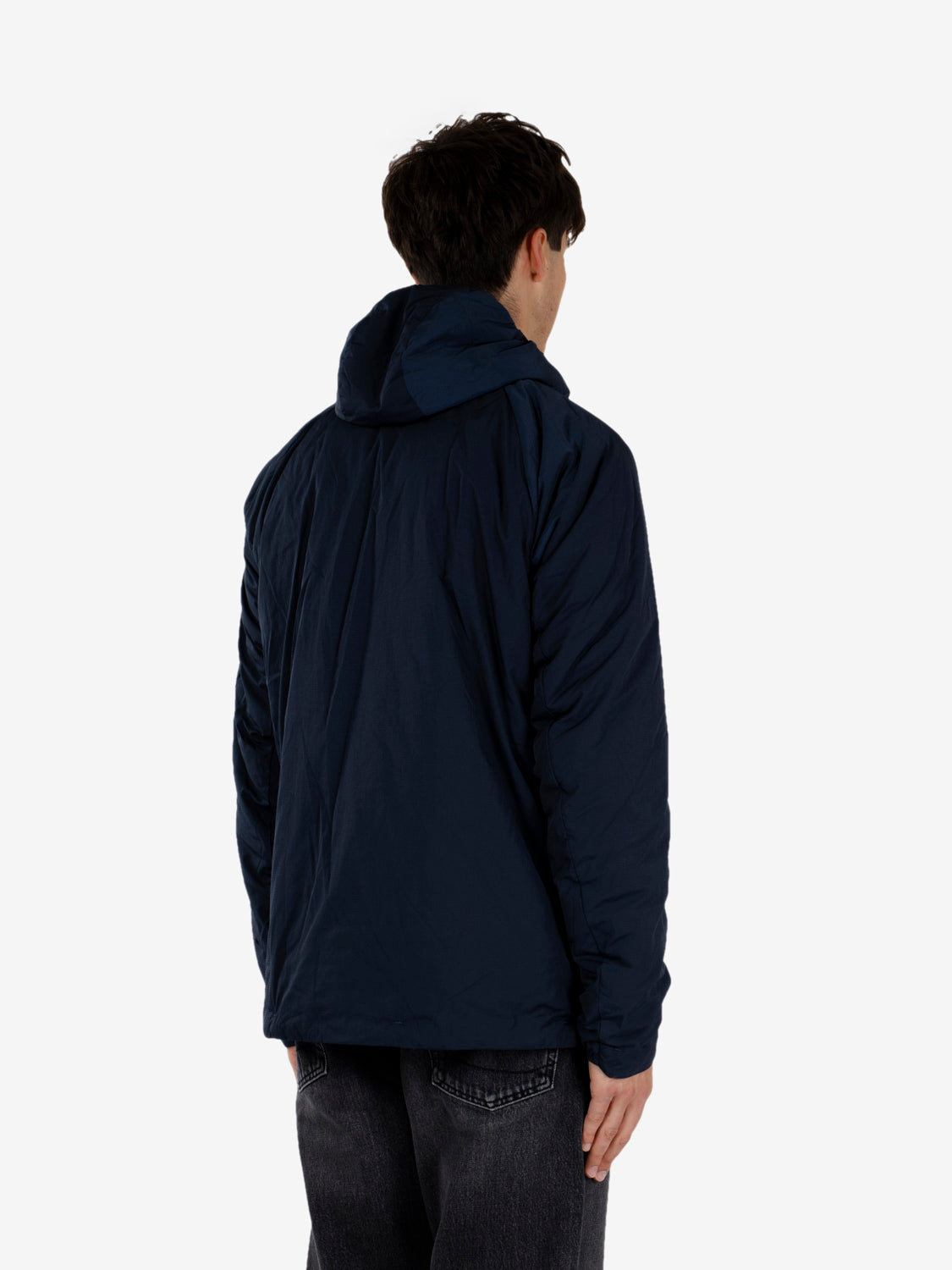 Versante Comfortemp hooded jacket blueberry