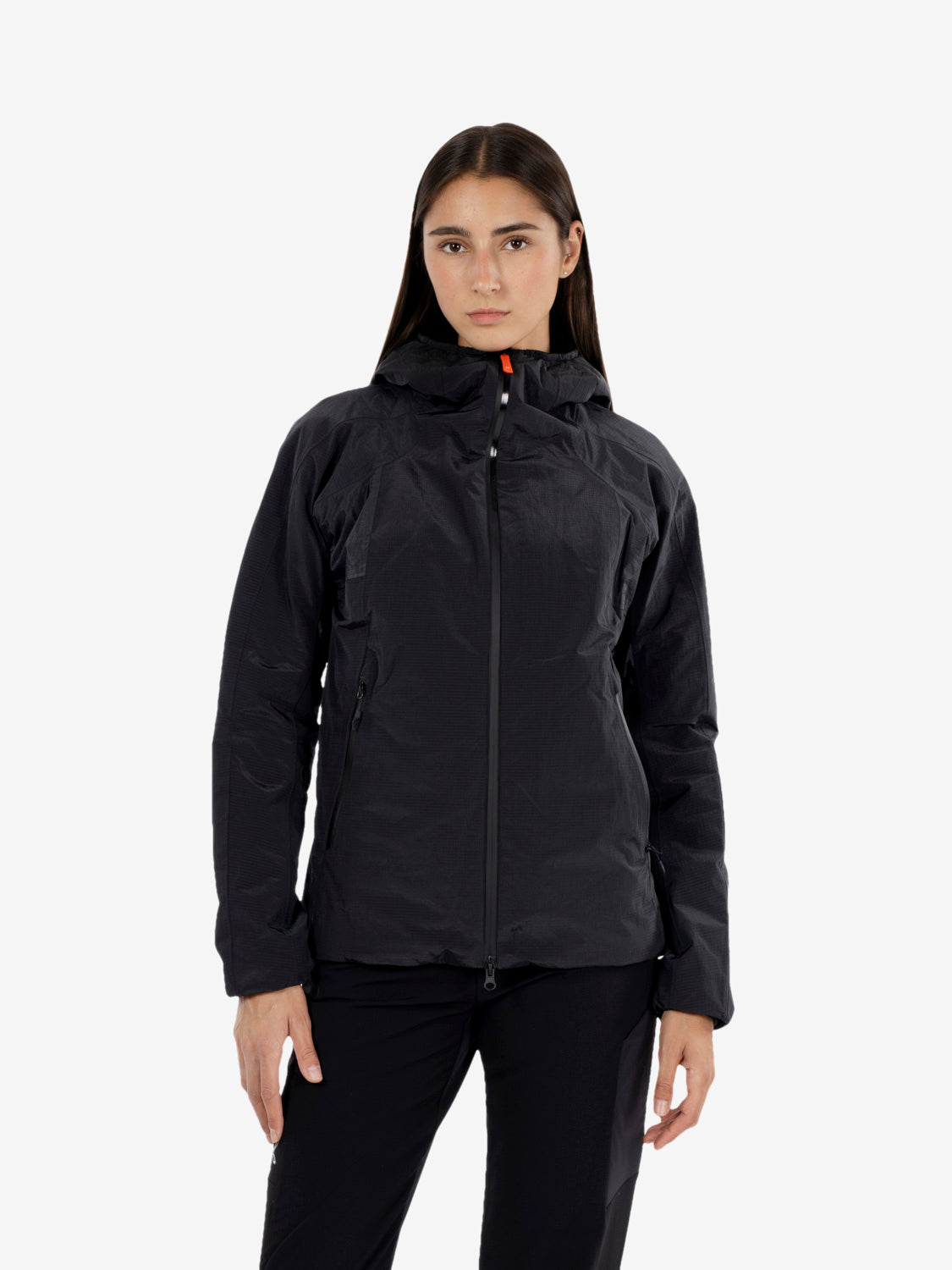 Versante Sky hooded jacket black