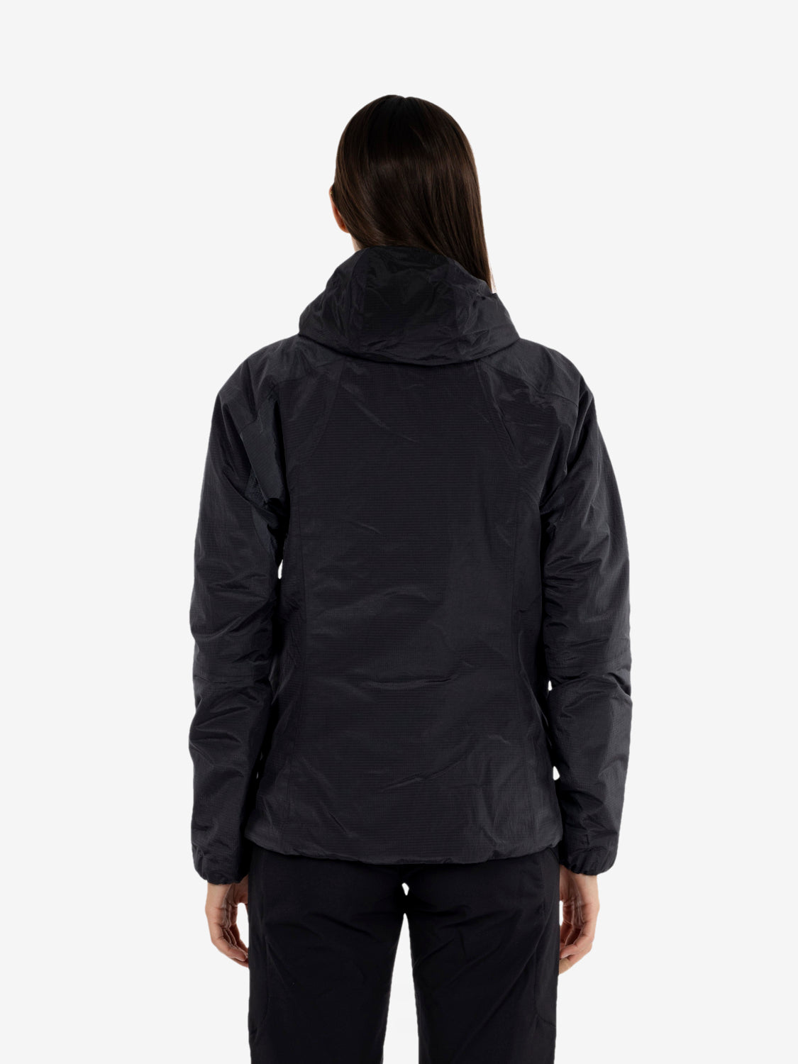 Versante Sky hooded jacket black