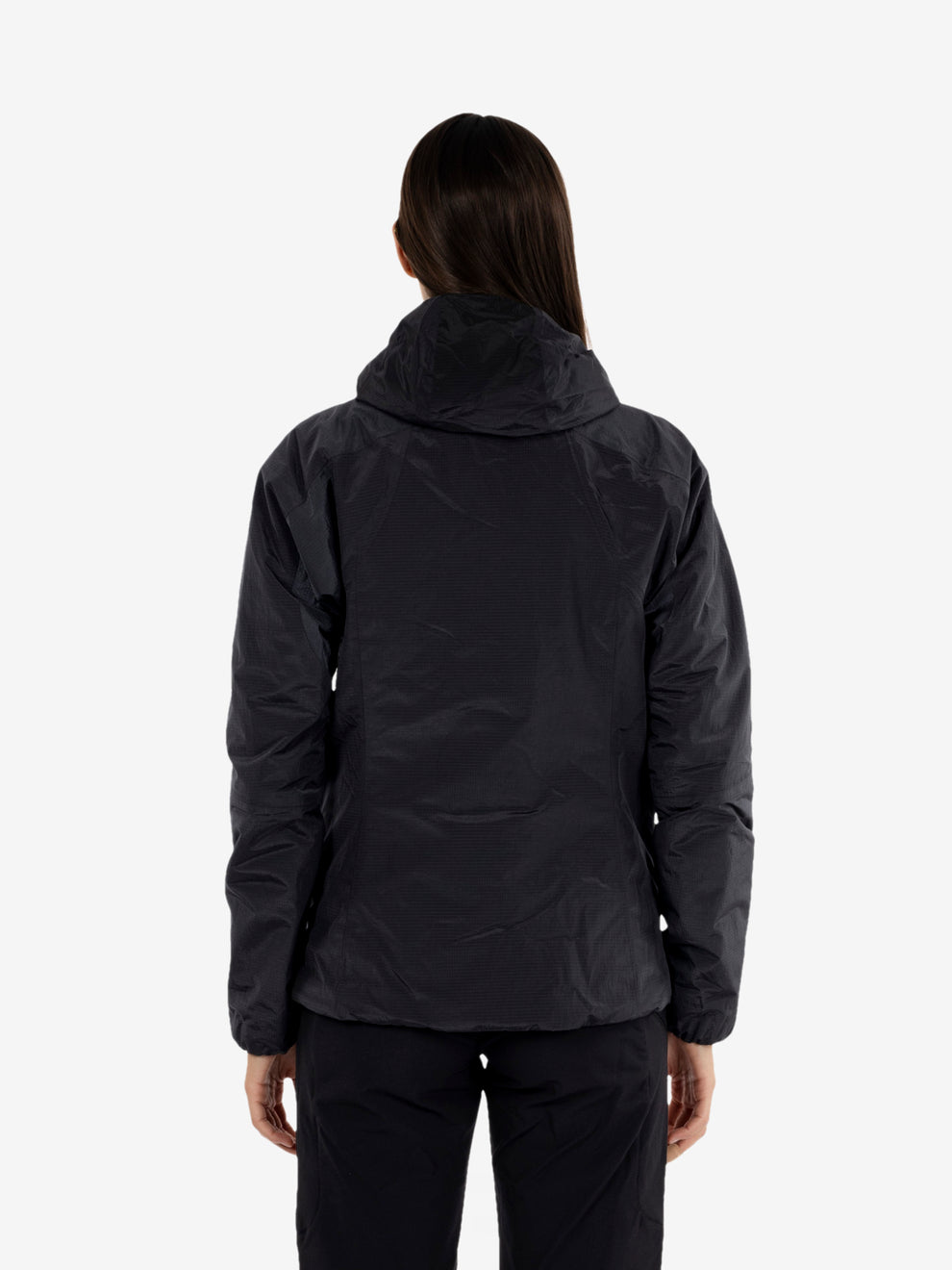 Versante Sky hooded jacket black