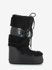 MOON BOOT - MB Icon faux fur black