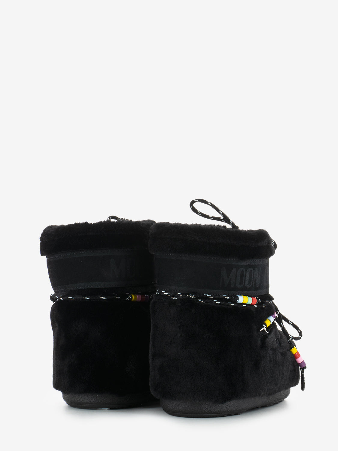 MB Icon low faux breads fur black