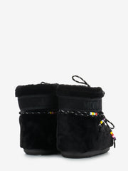 MOON BOOT - MB Icon low faux breads fur black