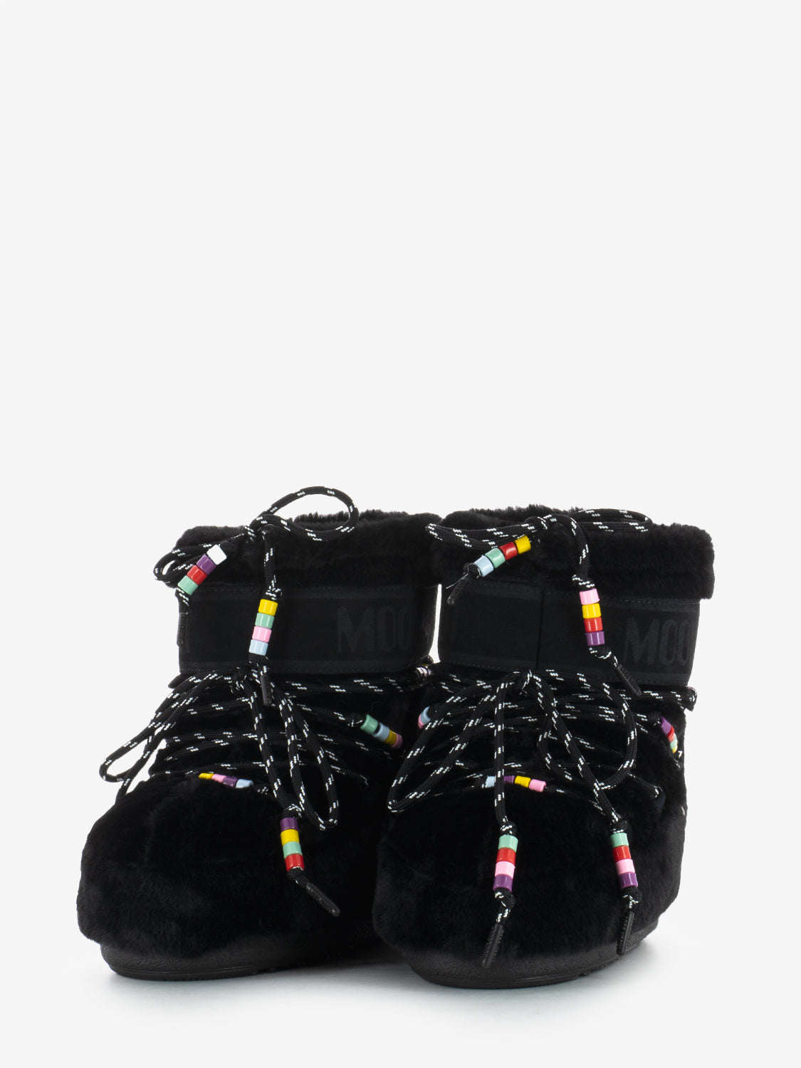 MB Icon low faux breads fur black