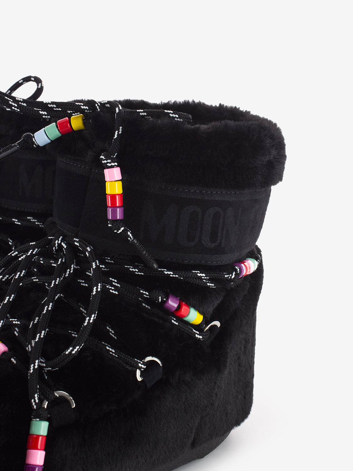 MB Icon low faux breads fur black