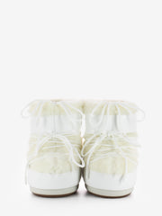 MOON BOOT - MB icon low faux fur optical white