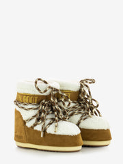 MOON BOOT - MB Icon low shearling whisky / off white