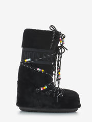 MOON BOOT - MB Original Icon faux fur black