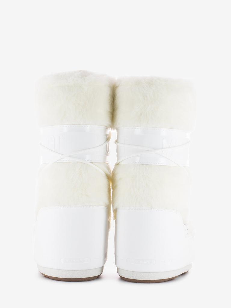 MOON BOOT - Moon boot Icon faux fur optical