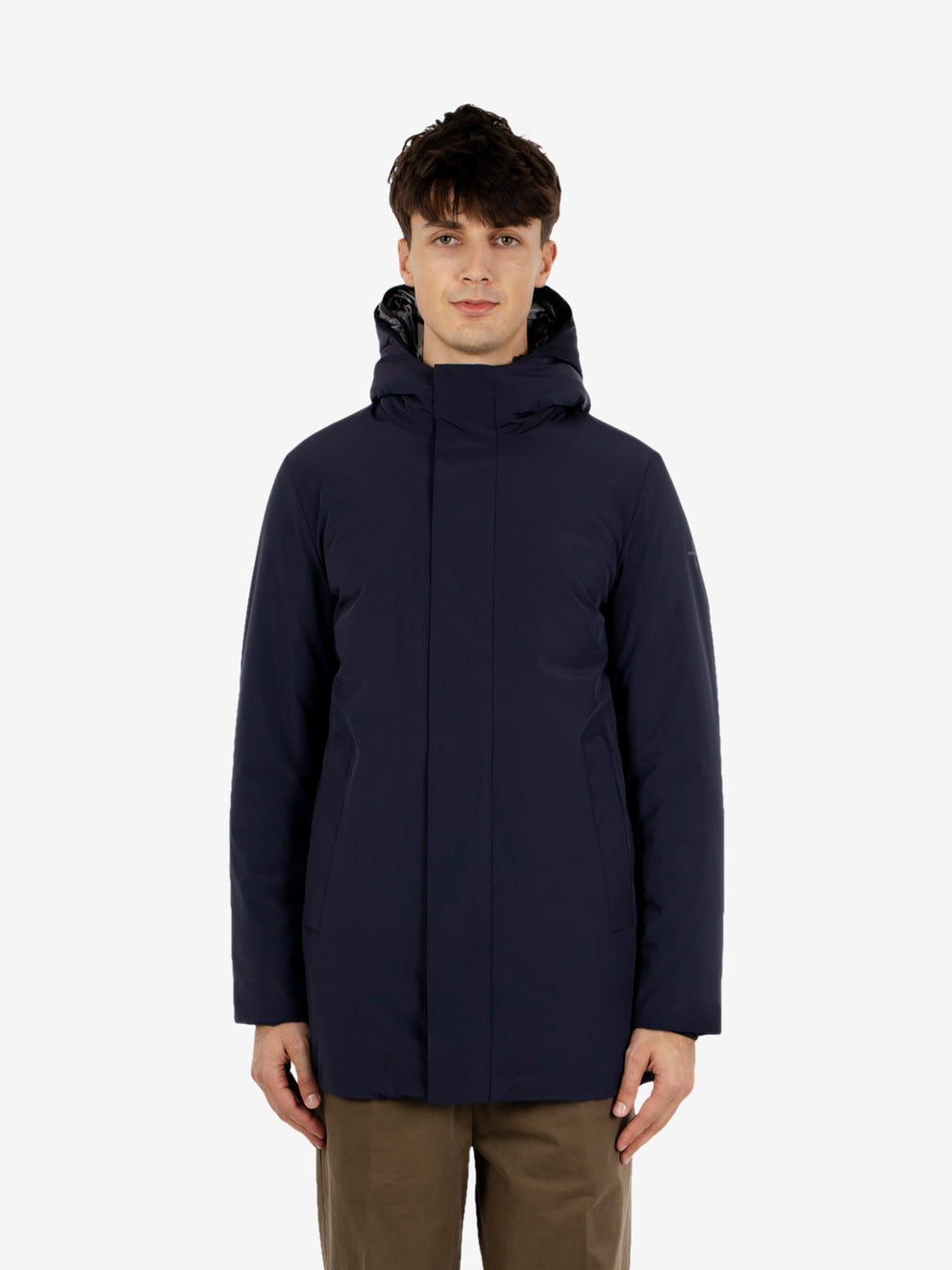 Clark long blue jacket