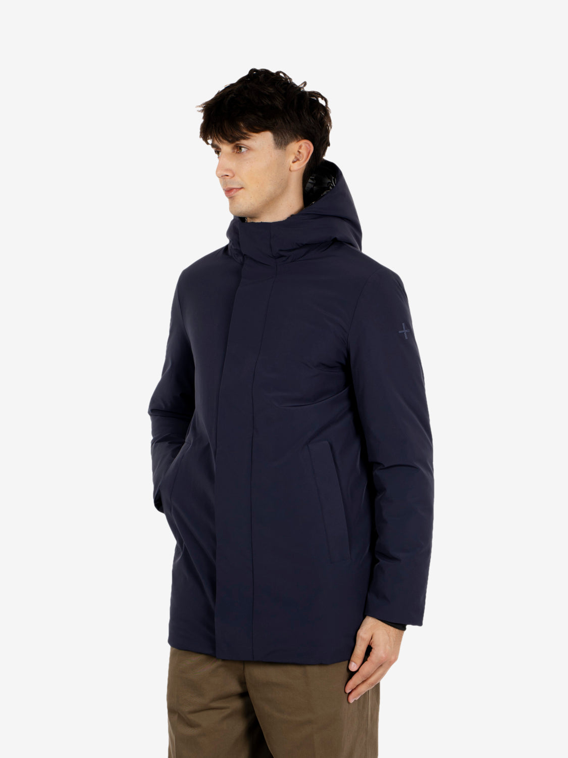 Clark long blue jacket