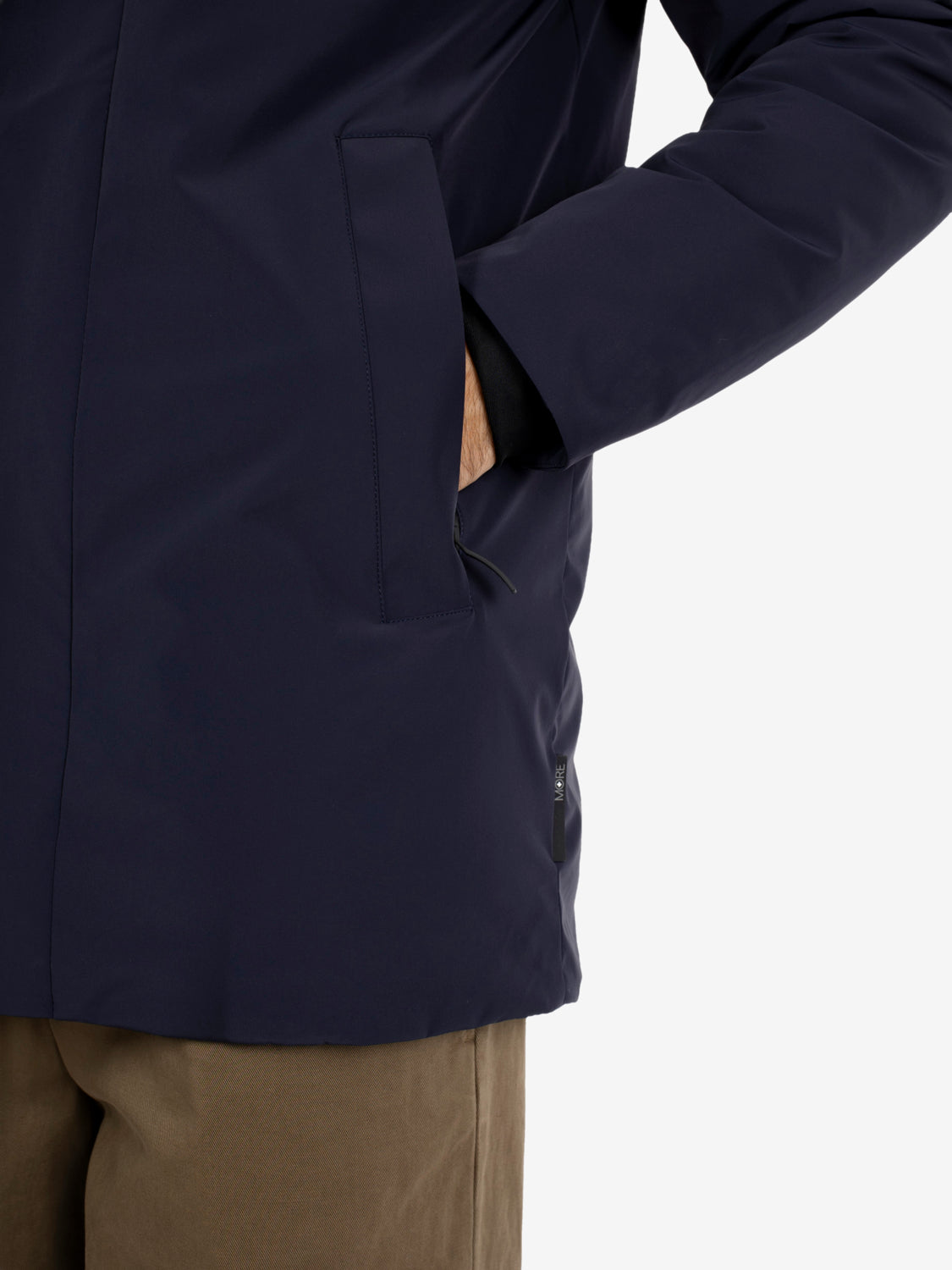 Clark long blue jacket