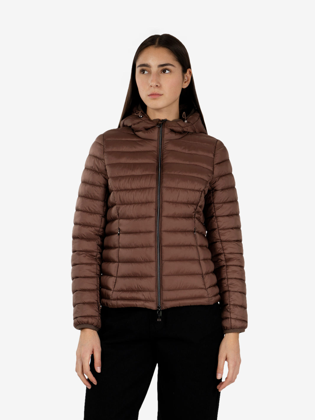 Sophy dark brown puffer jacket