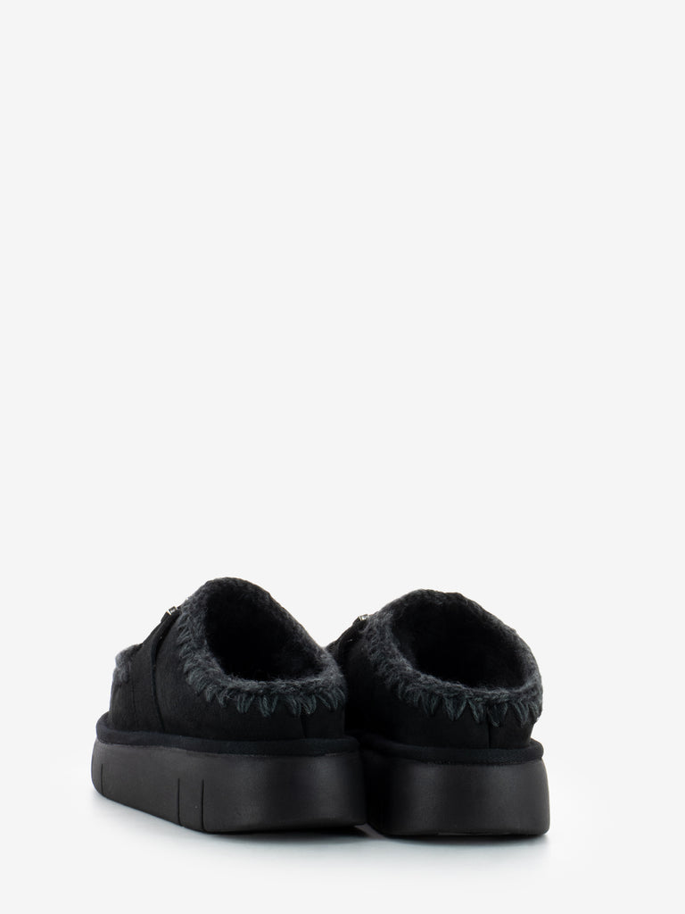 MOU - Bounce clog metal logo black