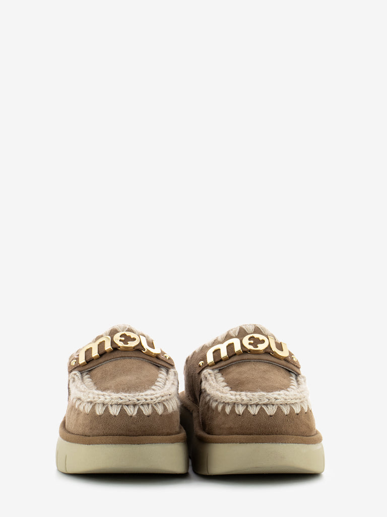 MOU - Bounce clog metal logo brown