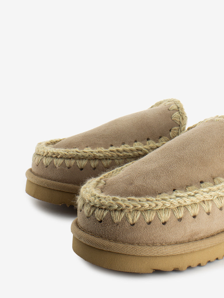 MOU - Ciabatta slipper Eskimo beige