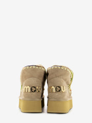 MOU - Eskimo 18 platform rhinestones beige