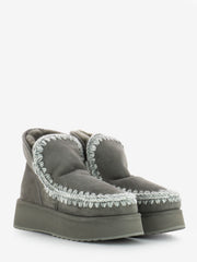 MOU - Mini Eskimo platform boot grey