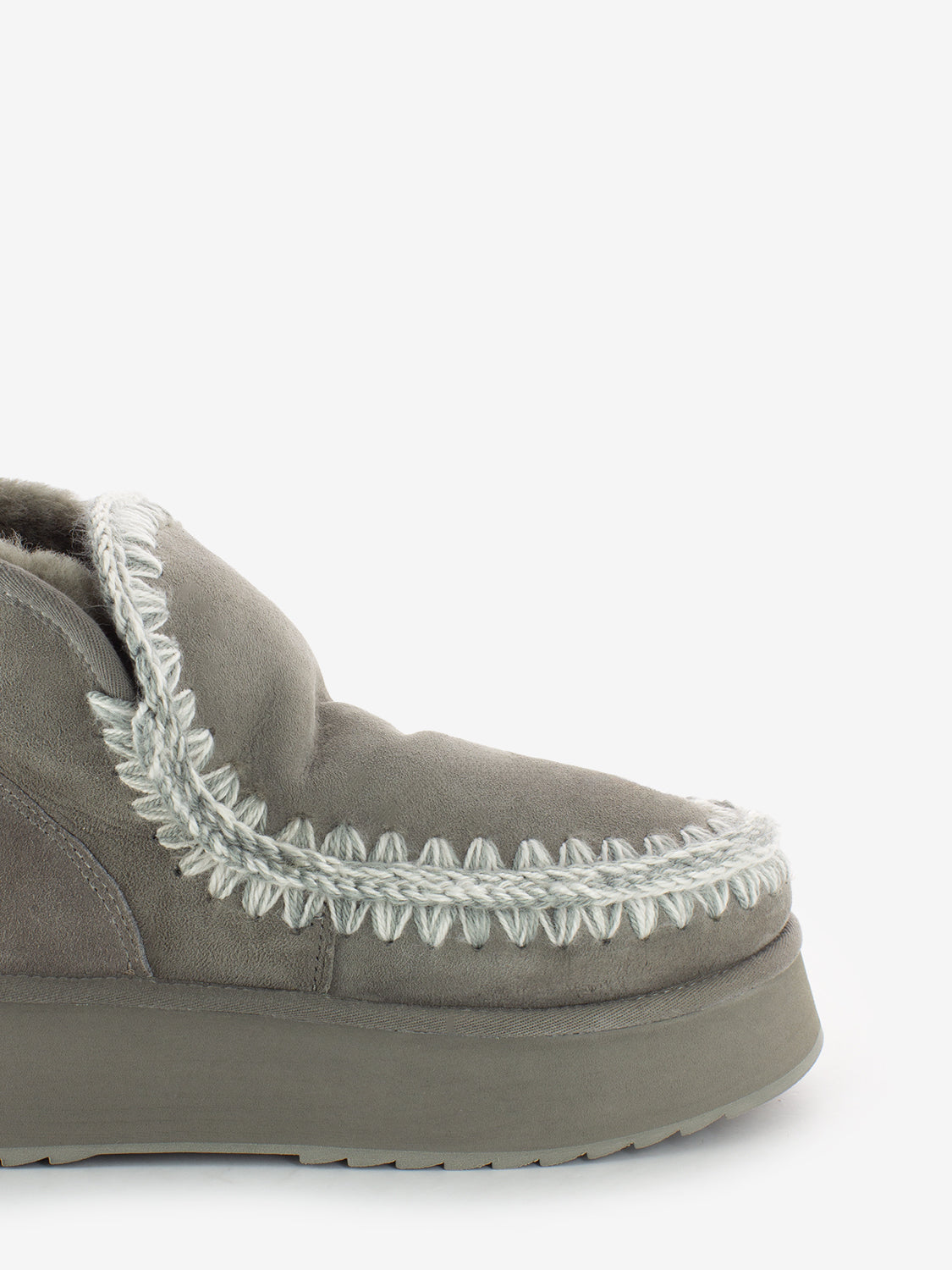 Mini Eskimo platform boot grey