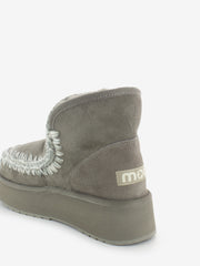 MOU - Mini Eskimo platform boot grey