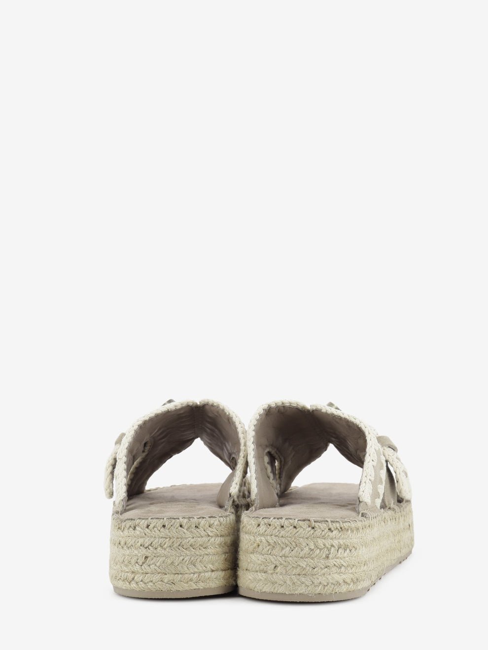 Sandali in juta beige