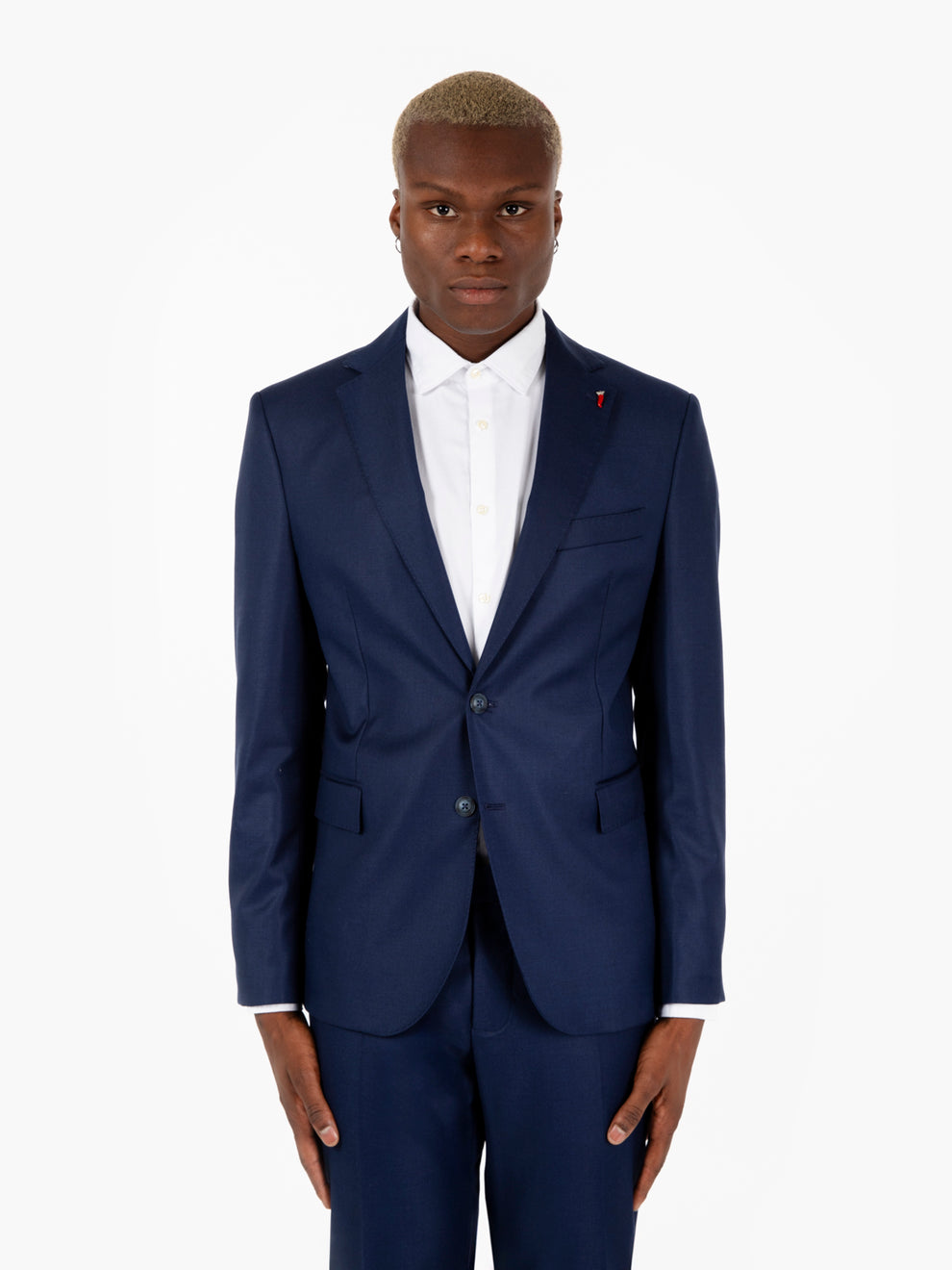Achilles slim fit blue suit