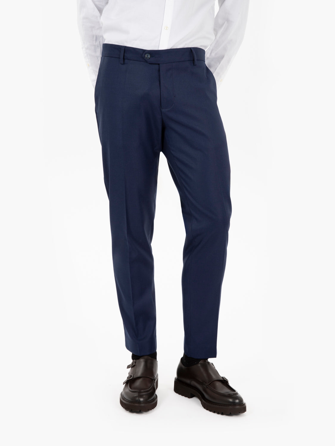 Achilles slim fit blue suit