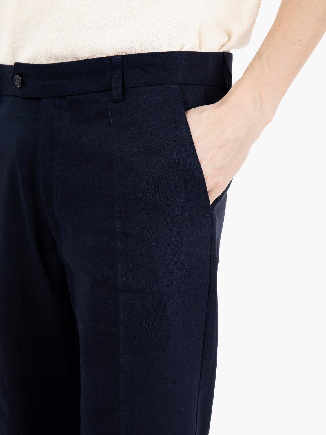 Abito Canarie monopetto blu navy