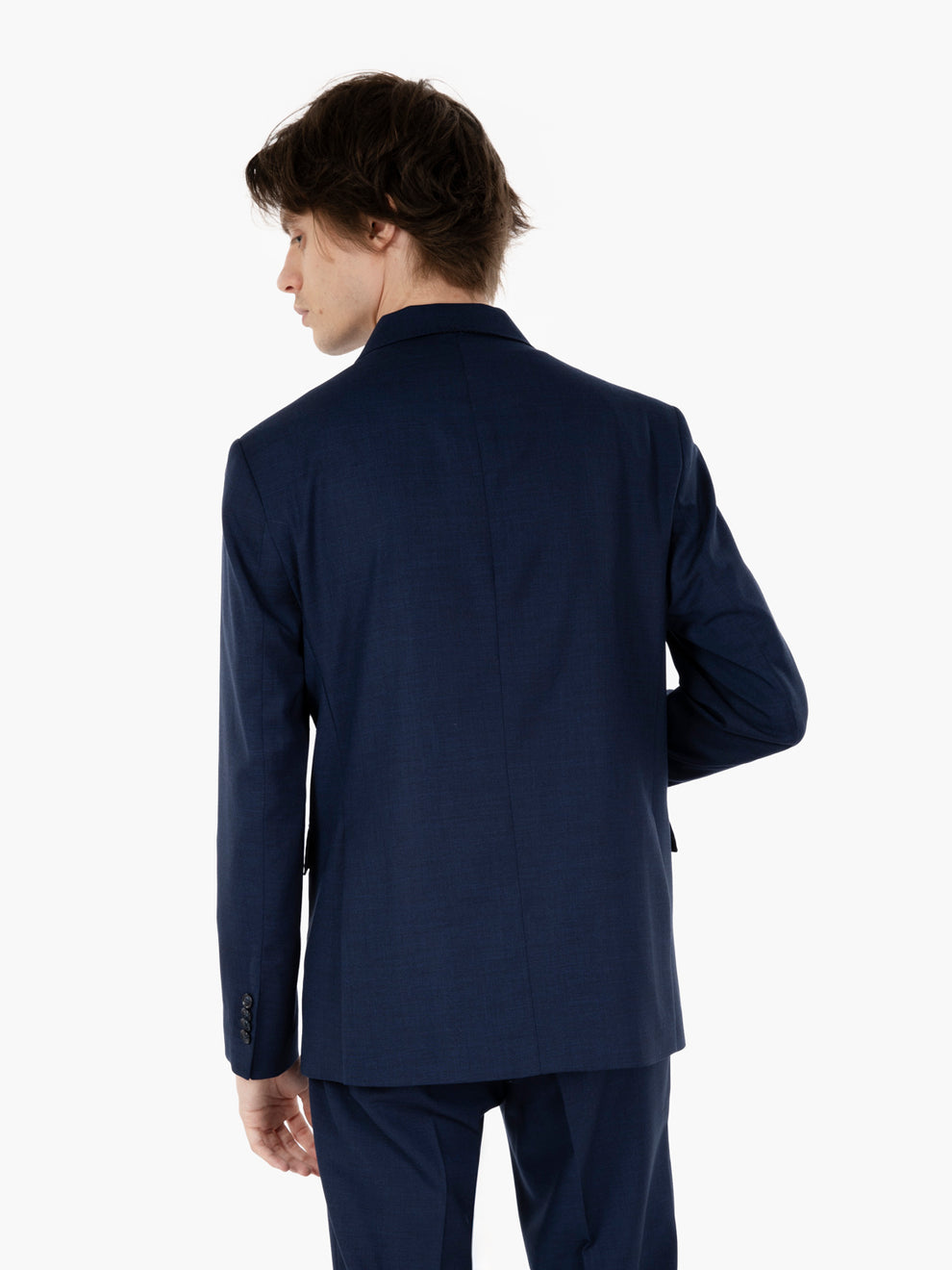 Samoa Blue Double Breasted Suit